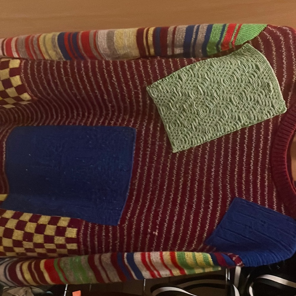 Elder statesman sweater